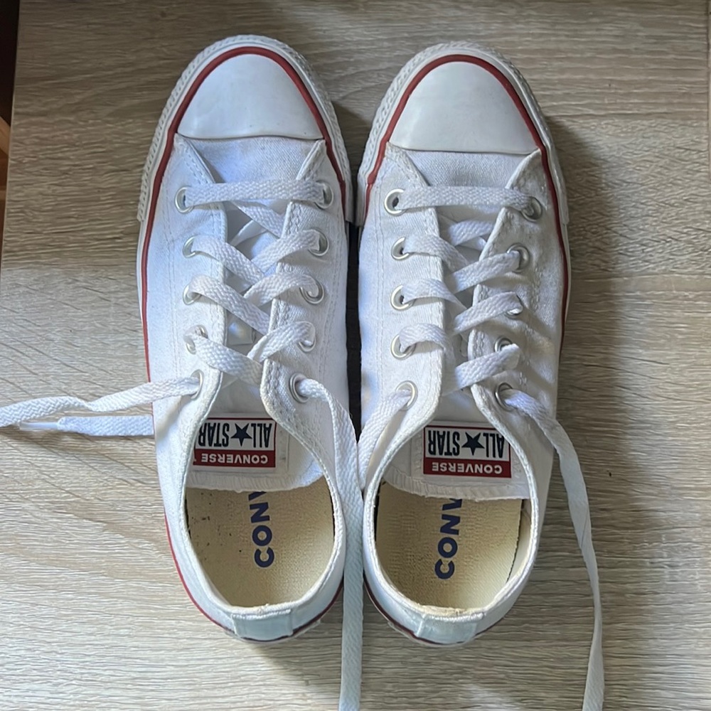 White Converse